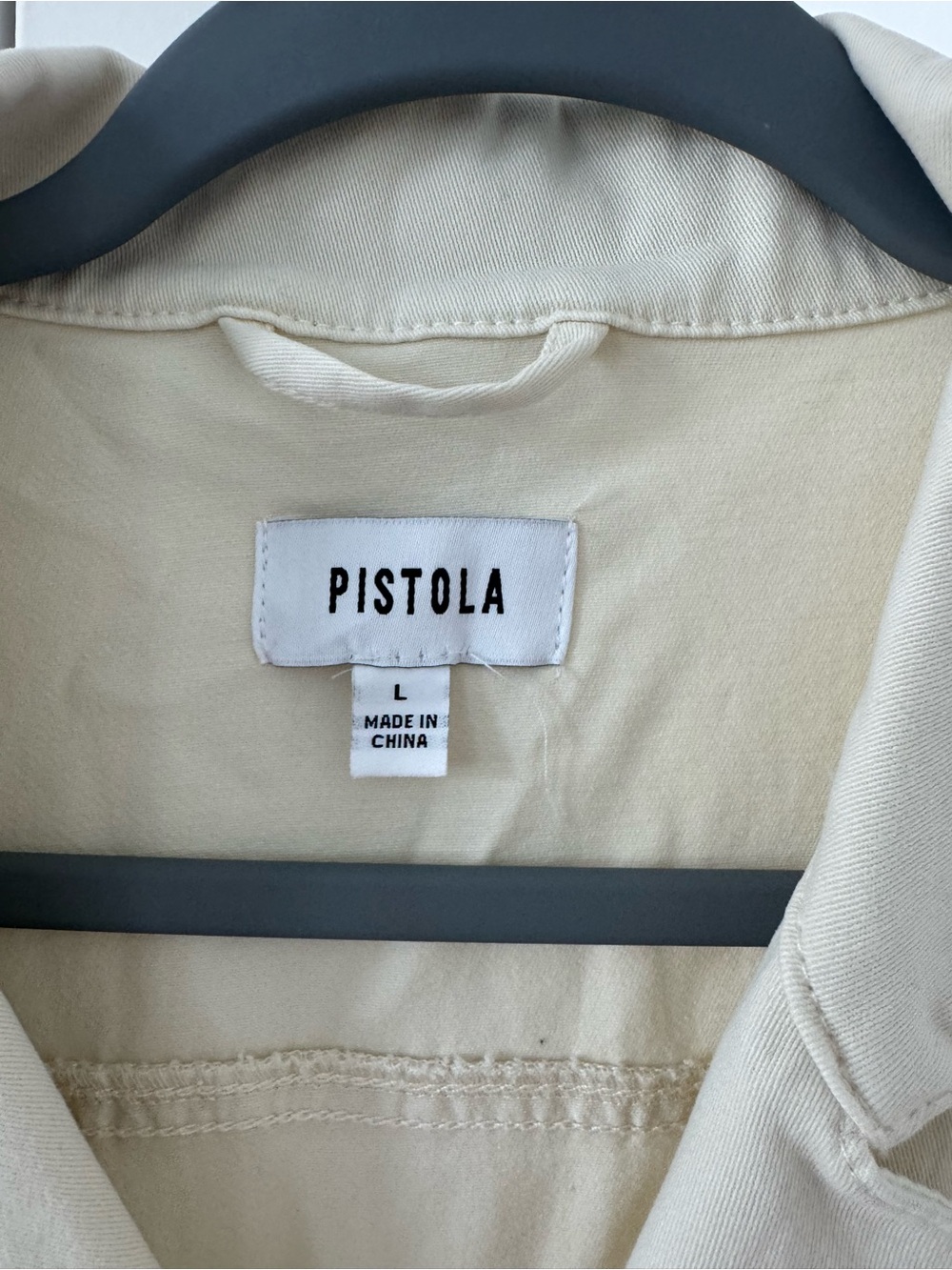 Pistola Makenna Utility Jumpsuit in Cream - Picture 5 of 7